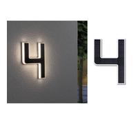 Paulmann Solare-Luce numero civico LED, 4