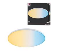 Paulmann 79896 Pannello LED Velora Smart Home Zigbee 600 mm tondo incl. 1x32 W dimmerabile Tunable White regolazione del bianco plafoniera 2700 K