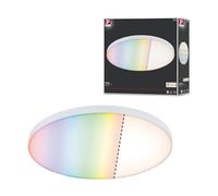 Paulmann 79897 Pannello LED Velora Smart Home 400 mm Tondo incl. 1x22 W dimmerabile Regolazione del Colore RGBW plafoniera 3000 K 22 W, Zigbee Tunable White, Ø 400mm