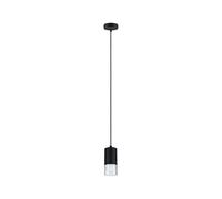 Paulmann 79997 Apparecchio a sospensione LED Kame IP44 9W chiaro nero dimmerabile 230V plafoniera 3000K illuminazione da bagno 700lm