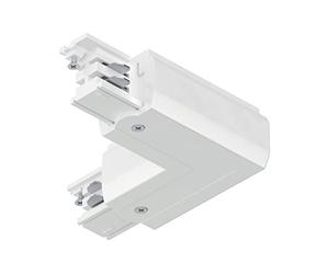 Paulmann 91373, Sistema ProRail3, connettore a L, Interno 101 x 101 mm, Max. 3.680 W, binari da soffitto, in Metallo, plastica, Colore Bianco