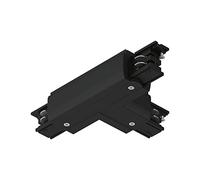 Paulmann 91381, Sistema ProRail3, connettore a T, Destro, 167,5 x 101 mm, Max. Binario da soffitto Nero, 3.680 W, in Metallo, plastica