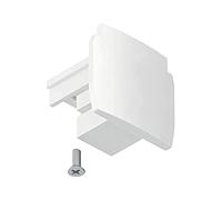 Paulmann 91383 - Sistema binario ProRail3, connettore terminale, 35 x 31,5 mm, colore: Bianco