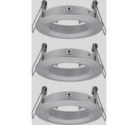 PLM 92484 - Telaio di montaggio per faretti da incasso, max. 3x10 W, rotondo