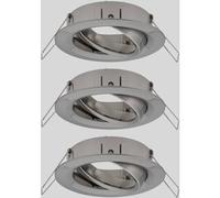 Paulmann 92485 EBL Choose Anello di montaggio Kit da 3 10 W Ferro (spazzolato)