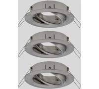 PLM 92485 - Telaio di montaggio per faretti da incasso, max. 3x10 W, 50°, ro