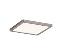 Paulmann 92940 Pannello LED Areo angolare incl. 1x8 Watt IP44 dimmerabile nichel opaco lampada da soffitto plastica lampada per soggiorno 3000 K