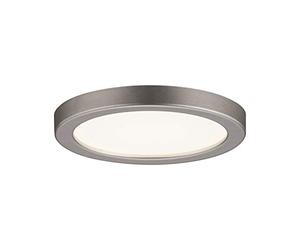 Paulmann 92948 Pannello LED Areo tondo incl. 1 lampada da soffitto da 5 Watt nichel opaco lampada da soffitto plastica lampada per soggiorno 3000 K