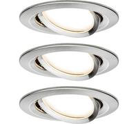 Paulmann 92959 Lampada LED da incasso Kit da 3 LED (monocolore) 18 W Ferro
