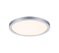 Paulmann 93051 Pannello LED lampada da incasso Areo VariFit IP44 dimmerabile su 3 livelli 175 mm tondo 1x13 Watt cromo opaco plastica 3000 K