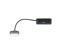 Paulmann 93078 Lampada LED da incasso Nova Plus modulo Coin 50 mm 6W 470lm 230V 2700K satinato dimmerabile spot da soffitto plastica