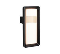 Paulmann 93109 Apparecchio per pareti Esterne LED Reana rilevatore di Movimento sensore Alta frequenza IP44 176x107mm 3000K 3W 130lm 230V Ant Metallo 6 W, Antracite