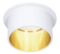 Paulmann 93380 Gil LED Faretto Incassato Bianco/Oro Dimmerabile Luce Calda