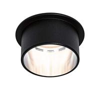 PLM 93382 - Lampada da incasso Gil, 1 x 6 W, 470 lm, 2700 K, nero opaco/ferr