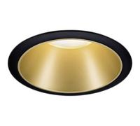 Paulmann 93395 Lampada LED da incasso GU10 Nero (opaco), Oro
