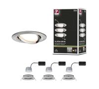 PLM 93483 - Faretto da incasso LED Nova 3 x 6,5 W, 2700 K, ferro