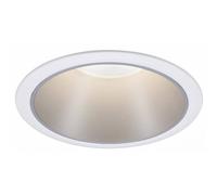 PLM 93409 - Apparecchio da incasso LED Cole, 1 x 6,5 W, 2700 K, bianco/argen