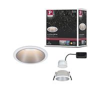 PLM 93409 - Apparecchio da incasso LED Cole, 1 x 6,5 W, 2700 K, bianco/argen