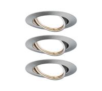Paulmann 93420 Base Lampada da incasso Kit da 3 LED (monocolore) GU10 15 W Acc