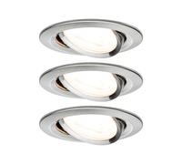 Paulmann 93429 Nova Lampada da incasso Kit da 3 LED (monocolore) GU10 19.5 W