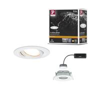 PLM 93681 - Lampada da incasso LED Nova 1 x 6,8 W, 2700 K, bianco opaco