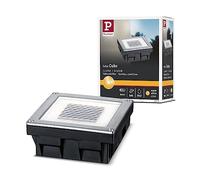 PLM 93774 - LED-Solarleuchte, Bodeneinbauleuchte, silber, IP67