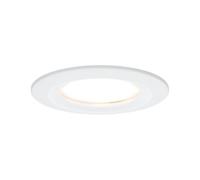Paulmann 93869 Lampada da Incasso Led Coin Slim Ip44, Bianco, Circa 6.8 W