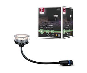 Paulmann 939.53 Lighting System Plug & Shine LED Outdoor Recessed Light (Estensione) 1W Warm Bianco 93953 Sil