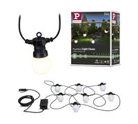 PLM 94165 - Catena luminosa Plug&Shine IP44, 3000 K, 7 lampade