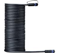 Paulmann 94277 - Cavo Plug & Shine IP68, 10 m, con presa di collegamento, colore: Nero
