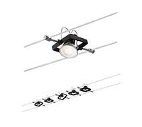 PLM 94290 - Sistema a fune WireSystem Set MacII, 5 faretti, GU5,3