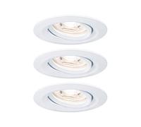 PLM 94293 - Lampada da incasso Nova mini Coin, 4 W, 2700 K, 15°, rotonda, Ki