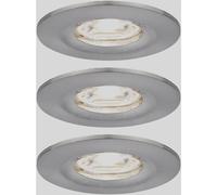 Paulmann 94301 EBL Nova mini Coin Lampada LED da incasso Kit da 3 4 W Ferro