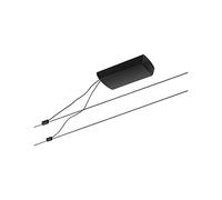 Paulmann 94496, Sistema Basic Set DC Max. 60 Watt espandibile Nero Opaco Fune Metallica plastica