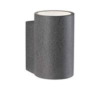 Paulmann 94500 - Lampada LED per esterni Concrea IP44, 1 x 6,8 Watt, per esterni, in pietra arenaria nera, 3000 K