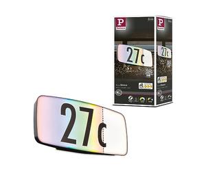 Paulmann 94508 LED per esterni lampada da parete Sheera Smart Home Zigbee IP44 sensore crepuscolare/rilevatore di movimento RGBW 8W 3000K