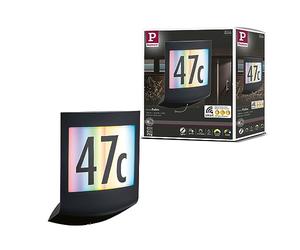 Paulmann 94513 Lampada LED per esterni Smart Home Zigbee applique Padea IP44 sensore crepuscolare/rilevatore di movimento RGBW 10W Outdoor