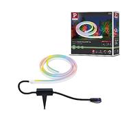 Paulmann 94560 Plug & Shine Lampada LED per esterni Strip Smart Home Zigbee Smooth IP67 2m incl. 1x11 W dimmerabile RGBW bianco plastica 3000 K