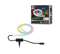 Paulmann 94560 Plug & Shine Lampada LED per esterni Strip Smart Home Zigbee Smooth IP67 2m incl. 1x11 W dimmerabile RGBW bianco plastica 3000 K