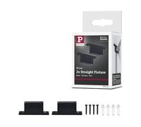 Paulmann 94622 ULine accessorio Supporto per tracolla Dritto Set da 2 pezzi Nero