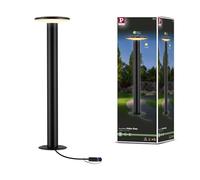 Paulmann 94723 Plug & Shine Lampada LED per esterni paletto d’illuminazione Plate lampada singola IP44 2200K 7W antracite rotonda dimmerabile