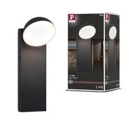 Paulmann 94738 Lampada LED per esterni Puka resistente all’acqua di mare IP44 rotonda 110x125mm 3000K 8,5W 460lm 230V antracite alluminio bianco caldo