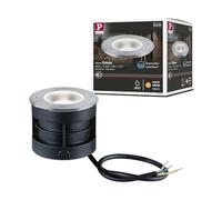 Paulmann 94748 LED per esterni faretto da incasso a pavimento Vanea resistente all’acqua di mare IP67 rotonda 100mm 3000K 3,5W 160lm