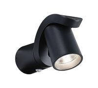 Paulmann 94830 Lampada per pareti esterne LED Cuff rilevatore di movimento IP44 76x217mm 3000K 10W 700lm 230V 70° antracite alluminio
