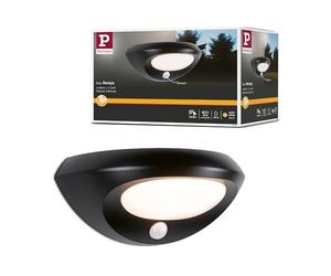 Paulmann 94856 Apparecchio per pareti esterne LED solare Sorova rilevatore di movimento IP44 230x125mm 3000K 3,5W 220lm antracite plastica lampadina
