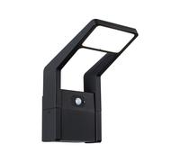 Paulmann 94859 Lampada per pareti Esterne LED Juntea rilevatore di Movimento IP44 140x217mm 3000K 11W 900lm 230V Antracite Alluminio 11 W