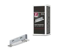 Paulmann Connettore di linea URail PLM 95136 – 70x11 mm, max. 1.000 W, argento