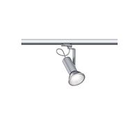 Paulmann 95409 ProRail3 - Sistema di binari Apol II E27, max. 50 W, 230 V, cromati, binari da soffitto, in metallo, plastica