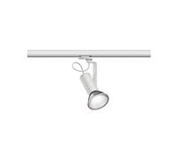 Paulmann 95410 ProRail3 - Sistema di binari Apol II E27, max. 50 W, 230 V, colore: bianco, binari da soffitto, in metallo, plastica