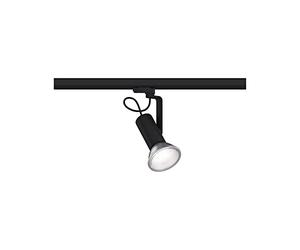 Paulmann 95411 Sistema ProRail3 Apol II E27 Max. Binario da soffitto in Metallo e plastica, 50 W, 230 V, Colore: Nero